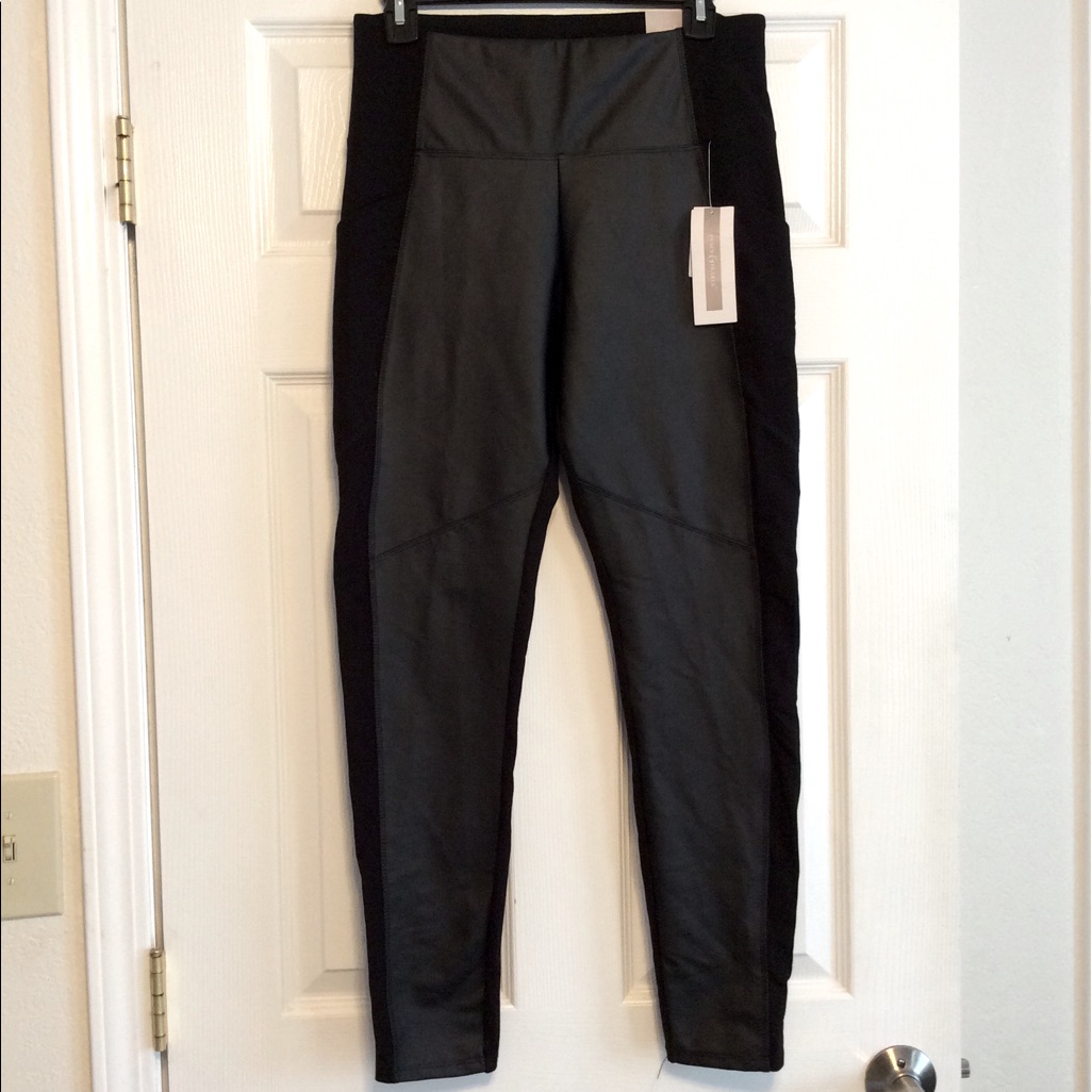 Peace & Pearls Nwt Faux Leather Pleather Polyurethane Skinny Leggings Halloween